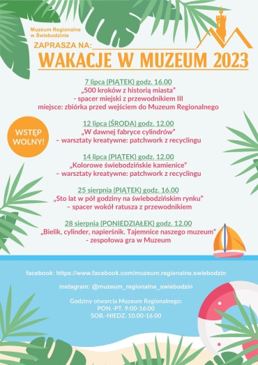 Oferta wakacyjna Muzeum 2023!